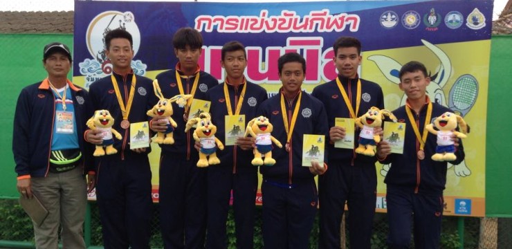 ปทุมธานี คว้ารองชนะเลิศ อันดับ 2 ทีมเทนนิสเยาวชนชายปทุมธานี “จันทบูรเกมส์”